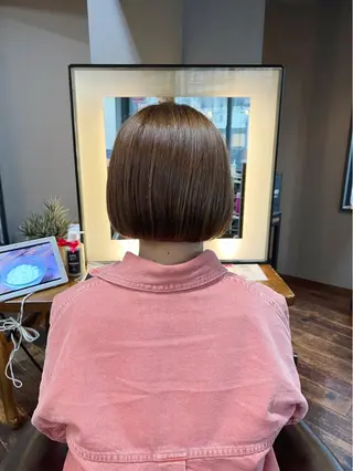 ショート カラー ヘアアレンジ ✨前田 優・2拠点✨ ✨恵比寿・札幌店✨のヘアスタイル