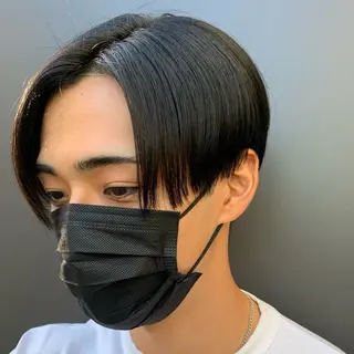 ミディアム パーマ ヘアアレンジ メンズ fifth 石川 凪のヘアスタイル