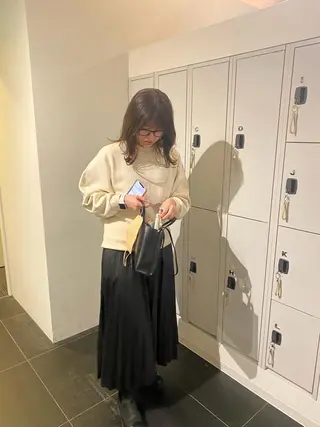 ミディアム 福島 立也のヘアスタイル