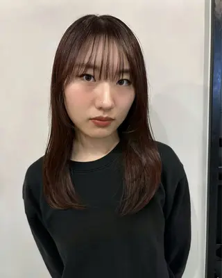 ミディアム あすか Aem.カラーリストのヘアスタイル