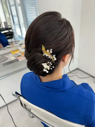 セミロング 田口 莉奈のヘアスタイル