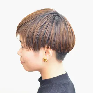 ショート NOON    hair make+happy time所属・🌟NOON🌟 野崎謙吾のヘアスタイル