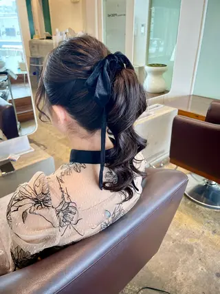 ヘアアレンジ 中村 碧のヘアスタイル