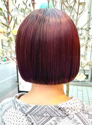 ショート カラーモデル募集中 美容室ハピスのヘアスタイル