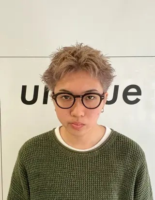 ニュアンスパーマ フェザーパーマ 楓河のヘアスタイル