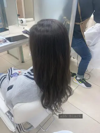 ロング カラー ✂︎レディース のメンズカット屋さんのヘアスタイル
