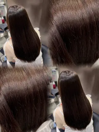 ロング レイヤー×艶髪🤎. 𝜗𝜚hitomiのヘアスタイル