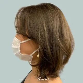ミディアム 🫧 みゆ🫧のヘアスタイル