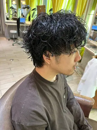 パーマ メンズ メンズパーマ特化🔥 ツイスパ/シャドウのヘアスタイル