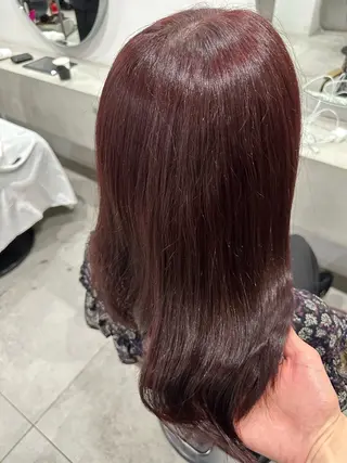 カラー シガ ミクトのヘアスタイル