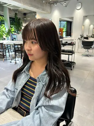 セミロング risa 。のヘアスタイル
