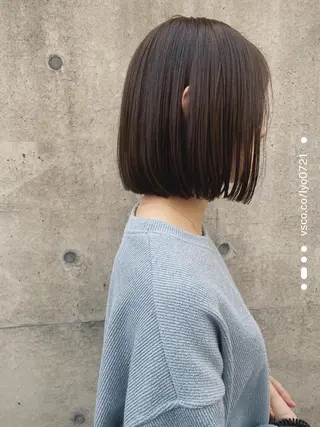 ミディアム メンズ ヨシモトリョウ 髪質改善/美髪のヘアスタイル