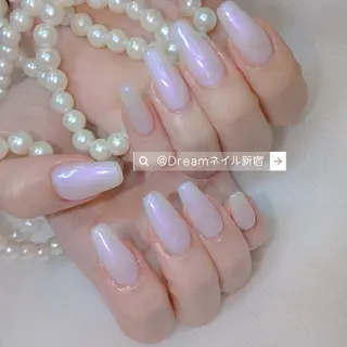 ネイル フィルイン・深爪矯正 長さ出し🎀のネイルデザイン