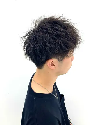 パーマ メンズ 柏メンズカットパーマ NO.1タイチのヘアスタイル