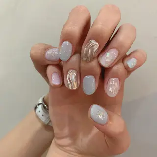 ネイル 新宿ニュアンスネイル makotoのネイルデザイン