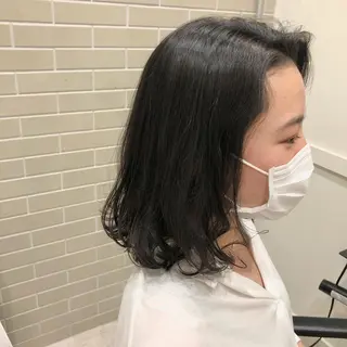 ミディアム パーマ 🫧こおりやま なつみ🫧のヘアスタイル