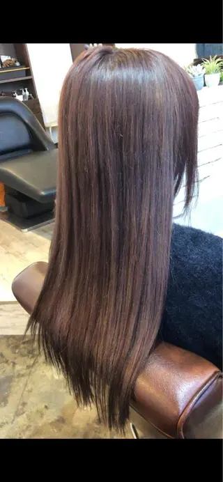 ロング カラー 【艶髪×韓国風】 毛流れ職人 RYOのヘアスタイル