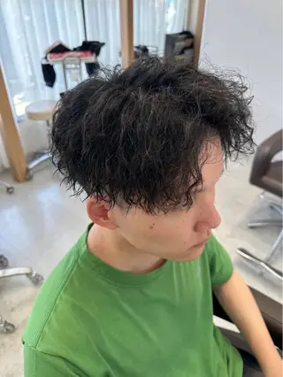 パーマ メンズ Chere狭山店 河野　真一のヘアスタイル