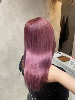 カラー 💗ROSEL／ KUREA💗のヘアスタイル