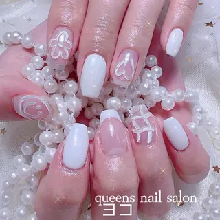 ネイル 🎀ゆうず 𝜗𝜚 ྀིのネイルデザイン