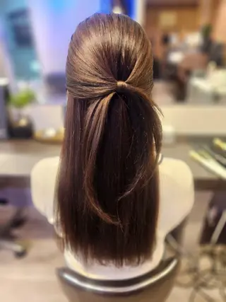 ヘアアレンジ ロング サロンソレイユ(マツ エク/ヘアセット)の眉毛・アイブロウイメージ