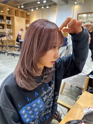 ミディアム 🫧 Manaka🫧のヘアスタイル