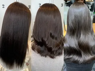 ミディアム カラー ショート/ウルフ カットモデル募集のヘアスタイル