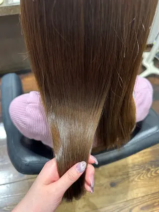 ロング 田中 桜風のヘアスタイル