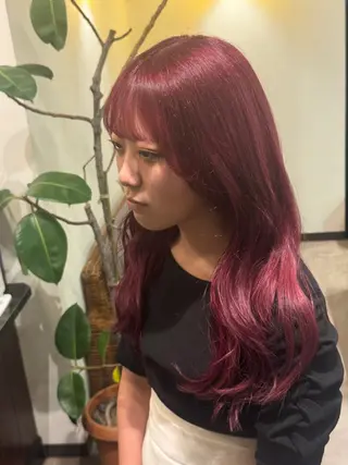 ロング gimmick自由が丘所属・自由が丘/駅近/艶髪 /骨格補正/土屋優希のヘアスタイル