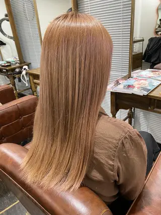 ロング カラー パーマモデル募集中 渥美翔人のヘアスタイル