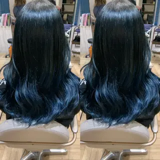 ロング カラー ヘアアレンジ 韓国hair🦋 Nanaのヘアスタイル