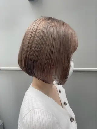 セミロング カラー むらたねね🌻 艶髪🫧韓国ヘアのヘアスタイル