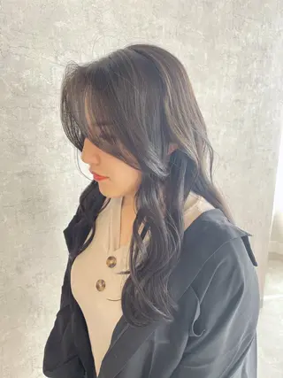 ロング トレンド韓国レイヤー 🇰🇷のんのヘアスタイル