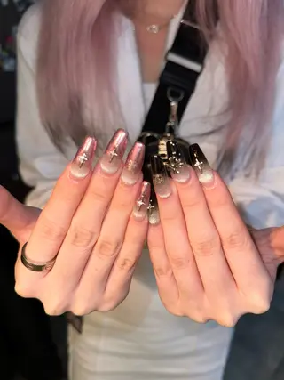 ネイル 個性派／中韓ネイル SAKURAのネイルデザイン