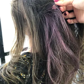 ロング カラー ORIKA 美容室のヘアスタイル