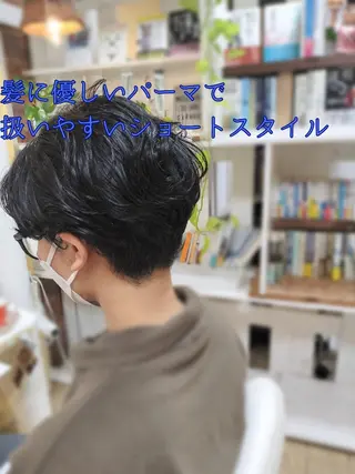 ショート パーマ 野田 茉希のヘアスタイル