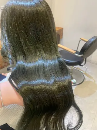 ロング カラー Hika.ハイトーン 髪質改善🩵ᩚ🫧のヘアスタイル