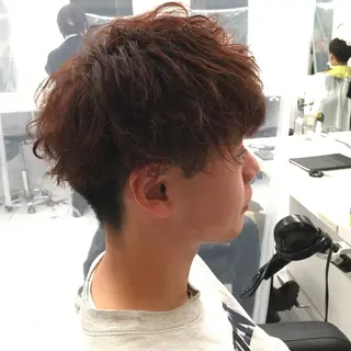 ショート パーマ ヘアアレンジ メンズ 🔥メンズ特化🔥 木村 祐太のヘアスタイル