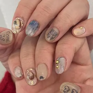 ネイル LETTER_& SAKIのネイルデザイン