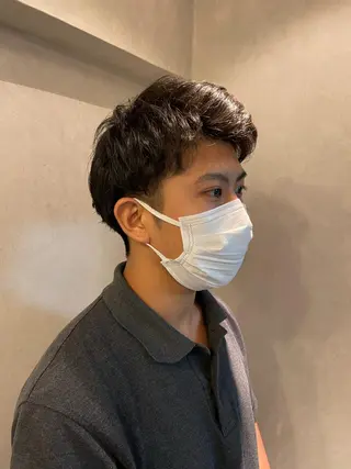 パーマ 🍮中山詩乃🍮顔 まわりデザイン◎のヘアスタイル