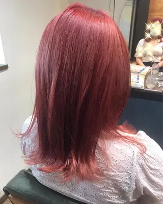 セミロング カラー Ray hair 春日部のヘアスタイル