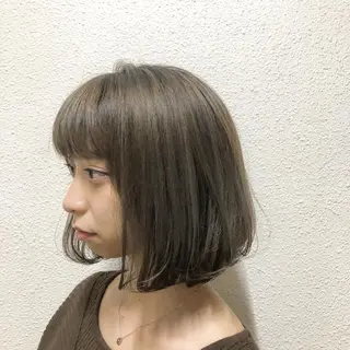 ショート カラー 中司 莉菜のヘアスタイル