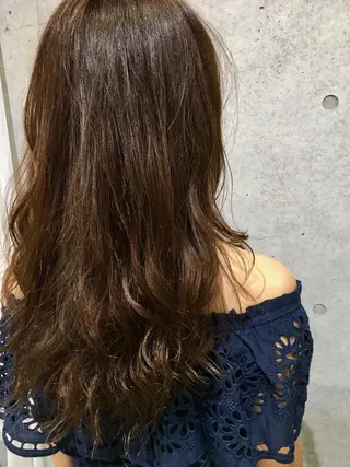セミロング カラー 井坂 和博のヘアスタイル