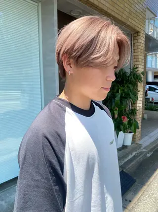ショート カラー qpula misuzuのヘアスタイル
