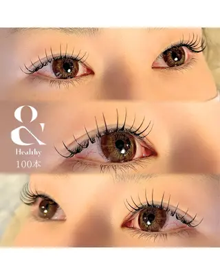 マツエク・マツパ eyelash LAB Lien所属・Lien山田 芽吹のマツエク・マツパデザイン