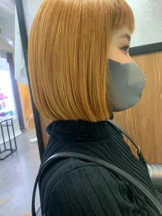 ミディアム アンキシム ahnkism所属・nit by AHNKISMのヘアスタイル