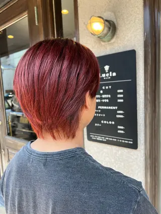 ショート カラー 有澤 茉唯のマツエク・マツパデザイン