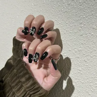 ネイル パラあり！フィルイン 美フォルムのネイルデザイン
