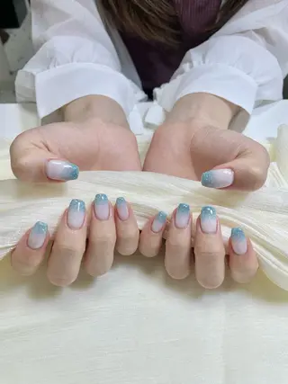 ネイル By moonネイル 🌷ワンホン/韓国風のネイルデザイン