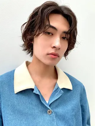 ショート パーマ メンズ 丁寧なカウンセリング 🌿Chiemi🌿のヘアスタイル